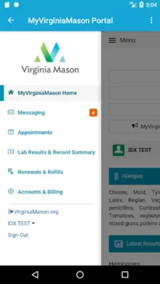 Virginia Mason Medical Center android App screenshot 0