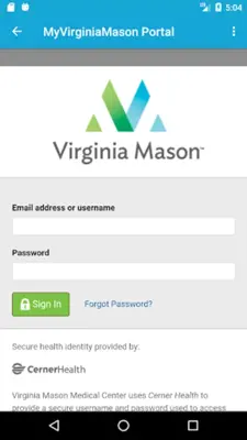 Virginia Mason Medical Center android App screenshot 2