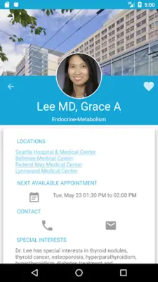 Virginia Mason Medical Center android App screenshot 3